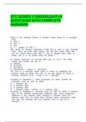 STC SERIES 7 GREENLIGHT -1 QUESTIONS WITH COMPLETE ANSWERS