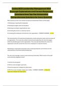 Evolve HESI Leadership and Management Exam&colon; Expert-Verified Questions&comma; Comprehensive Study Guide&comma; Key Concepts&comma; and Practice Tips for Exam Success