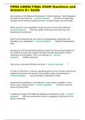 FEMA is800d FINAL EXAM Questions and Answers A&plus; Guide
