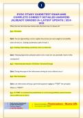 EVOC STUDY GUIDE&sol;TEST EXAM AND  COMPLETE CORRECT DETAILED ANSWERS &vert;ALREADY GRADED A&plus; LATEST UPDATE &vert; 2024- 2025