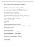 Fire Apparatus Engineer Test Questions with Verified Answers &lpar;Rated 100&percnt; Pass&rpar;