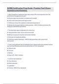 SHRM Certification Prep Guide - Practice Test 3 Exam Questions and Answers&period;