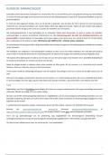 1e master diergeneeskunde - Complete samenvatting voor klinische farmacologie incl modules