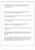 CDFM MODULE 1 REAL EXAM WITH QUESTIONS AND  ANSWERS &lpar;VERIFIED ANSWERS GRADED A&plus;&rpar; LATEST  UPDATE 2024&sol;2025