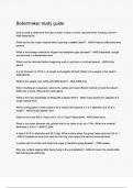 Boilermaker study guide