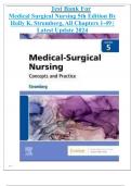 Test Bank For Medical Surgical Nursing 5th Edition By Holly K&period; Stromberg&comma; All Chapters 1-49 &vert; Latest Update 2024
