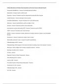 Critical Alterations in Perfusion Exam Questions and Correct Answers &lpar;Already Passed&rpar;