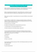 ATI Nursing Care of Children Proctored Exam 2024 &vert;Questions with Correct Answers&vert; Verified&vert; Latest Update