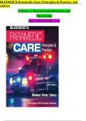 BLEDSOE&rsquo;S Paramedic Care&colon; Principles & Practice&comma; 6th edition Volume 5&colon; Special Considerations and                         Operations ALL CHAPTERS 1-16