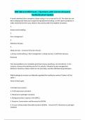 BSN 366 Exit HESI Exam &vert; Questions with Correct Answers&vert; Verified&vert;Latest Update