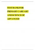 Test Bank For Primary Care The Art and Science of Advanced Practice Nursing &ndash; an Interprofessional Approach Sixth Edition by Debera J&period; Dunphy&vert;&vert;ISBN&comma; 978-1719644655&vert;&vert;All Chapters&vert;&vert;Complete Guide A&plus;