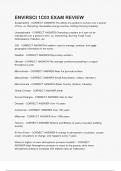 ENVIRSCI 1C03 EXAM REVIEW Key Terms