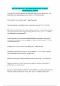 NDI CDC URE Exam&vert; Questions with Correct Answers&vert; Verified&vert;Latest Update