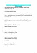 Pulmonary ROSH Review EXAM 2024-2025 QUESTIONS AND CORRECT ANSWERS &vert;VERIFIED ANSWERS