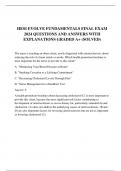 HESI EVOLVE FUNDAMENTALS FINAL EXAM  2024 QUESTIONS AND ANSWERS WITH  EXPLANATIONS GRADED A&plus; &lpar;SOLVED&rpar;