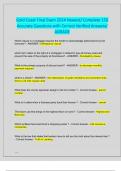 Gold Coast Final Exam 2024 Newest&sol; Complete 150  Accurate Questions with Correct Verified Answers&sol;  AGRADE 