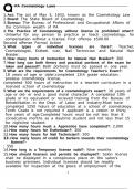 PA Cosmetology Laws questions with complete answers&period;