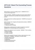 ATP 6-22&period;1 Board The Counseling Process Questions & answers with Explanations of Answers Latest Update 2024 &sol; 2025