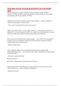 FOS 4041 FINAL EXAM QUESTIONS & ANSWERS 2025
