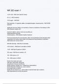 NR 325 exam 1 Questions and Verified Answers &vert;100&percnt; Correct &vert; Complete solution &vert; A&plus; Grade &vert; Latest Update 2024 &sol; 2025 - Chamberlain