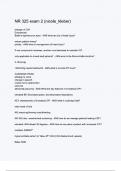 NR 325 exam 2 &lpar;nicole&lowbar;kleber&rpar; Questions and Verified Answers &vert;100&percnt; Correct &vert; Complete solution &vert; A&plus; Grade &vert; Latest Update 2024 &sol; 2025 - Chamberlain