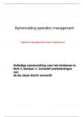 Hoofdstuk 1 Operations management &comma; hoofdstuk 1 operations management assistant&period;