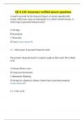 QFA Life Assurance verified answer questions