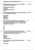 Mississippi Life and Health Final Exam&vert; 150 Questions&vert; Correct Answers&vert; Verified