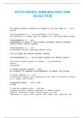 CCTC NATCO QUESTIONS AND CORRECT ANSWERS