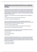 Real Estate License Exam Prep Course - National Portion&period;