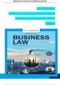 Solution Manual For Business Law&colon; Text & Exercises&comma; 10th Edition by Roger LeRoy Miller&comma; William E&period; Hollowell&comma; Verified Chapters 1 - 43&comma; Complete Newest Version