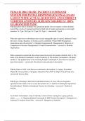 FEMA IS 200&period;C&colon;BASIC INCIDENT COMMAND SYSTEM FOR INTIAL RESPONSE&comma;ICS FINAL EXAM LATEST WITH ACTUAL QUESTIONS AND CORRECT VERIFIED ANSWERS ALREADY GRADED A&plus; 100&percnt; GUARANTEED PASS&excl;