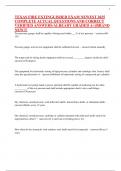 TEXAS FIRE EXTINGUISHER EXAM NEWEST 2025 COMPLETE ACTUAL QUESTIONS AND CORRECT VERIFIED ANSWERS&sol;ALREADY GRADED A&plus;&vert;&vert;BRAND NEW&excl;&excl;&excl;