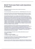 BU127 final exam flash cards Questions & Answers