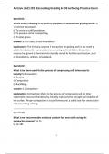 Arizona &lpar;AZ&rpar; CR2 Excavating&comma; Grading & Oil Surfacing Practice Exam