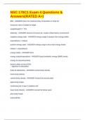NSC 170C1 Exam 4 Questions & Answers&lpar;RATED A&plus;&rpar;