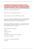 CMN568 FINAL EXAM LATEST WITH  ACTUAL QUESTIONS AND CORRECT VERIFIED ANSWERS ALREADY GRADED A&plus; 100&percnt; GUARANTEED PASS