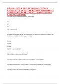 INDIANA LIFE & HEALTH INSURANCE EXAM LATEST WITH  ACTUAL QUESTIONS AND CORRECT VERIFIED ANSWERS ALREADY GRADED A&plus; 100&percnt; GUARANTEED PASS&excl;
