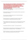 WGU CHANGE MANAGEMENT AND INNOVATION-C208 ASSESSMENT V2 LATEST EXAM WITH ACTUAL QUESTIONS AND CORRECT VERIFIED ANSWERS ALREADY GRADED A&plus; 100&percnt; GUARANTEED PASS&excl;