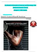 Test Bank For Principles of Anatomy and Physiology&comma; 16th Edition by Gerard J&period; Tortora &vert;Chapter 1 - 29&vert;Complete