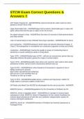 STCW Exam Correct Questions & Answers &excl;&excl;