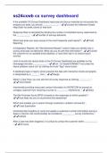 ss24cxwb cx survey dashboard Questions And Answers Rated A&plus; New Update Assured Satisfaction