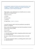 SALESFORCE ADMIN 201 SD EXAM WITH QUESTION AND  CORRECT ANSWERS &lpar;VERIFIED AND WELL DETAILED  ANSWERS&rpar; LATEST UPDATE 2024&sol;2025