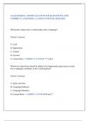 SALESFORCE ADMIN ACTUAL EXAM WITH QUESTIONS AND CORRECT ANSWERS