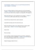 SALESFORCE ADMIN ACTUAL EXAM WITH QUESTIONS  AND CORRECT ANSWERS