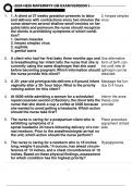 2024 HESI MAITY OB VERSION 1&comma;&vert;MATERN ACTUAL EXAM EACH EXAM CONTAINS 55 QUESTIONS AND CORRECT ANSWERS&lpar;WITH PICTURES&rpar;&vert;AGRADE