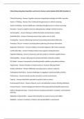 Clinical Reasoning Exam Questions and Correct Answers Latest Update 2024-2025 &lpar;Graded A&plus;&rpar;