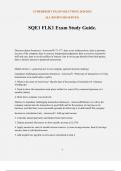 SQE1 FLK1 Exam Study Guide&period;