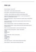 PNR 116 QUESTIONS AND ANSWERS RATED A&plus;