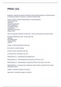 PRNU 116 QUESTIONS AND ANSWERS FULLY SOLVED